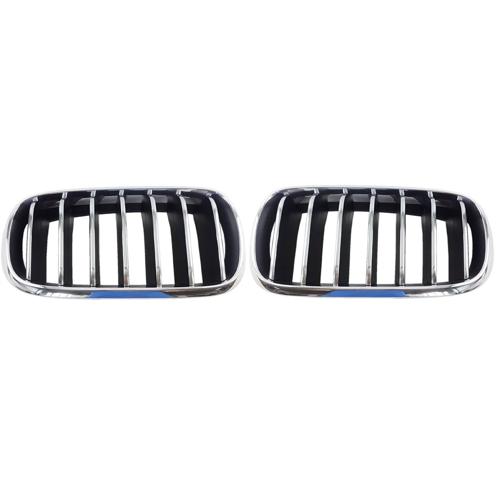 

51137316061 51137316062 For BMW Front Middle Net Radiator Grille Decorative Strip Chrome F15 X5