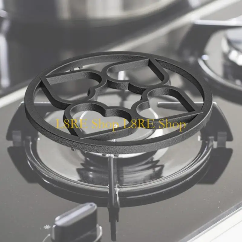 L8RE GAS GURREDS WOK Поддержите 19 см. Стенд на термостойкость