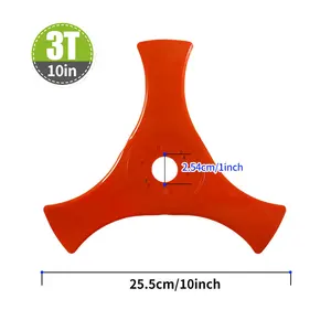 Indel فرشاة القاطع بليد 2t الانتهازي شفرة 3t النايلون رئيس البنزين جزازة العشب الملحقات الكهربائية الانتهازي أجزاء أدوات الحدائق أفضل 10 قطع غيار جزازة العشب للمبيعات - رقم 6