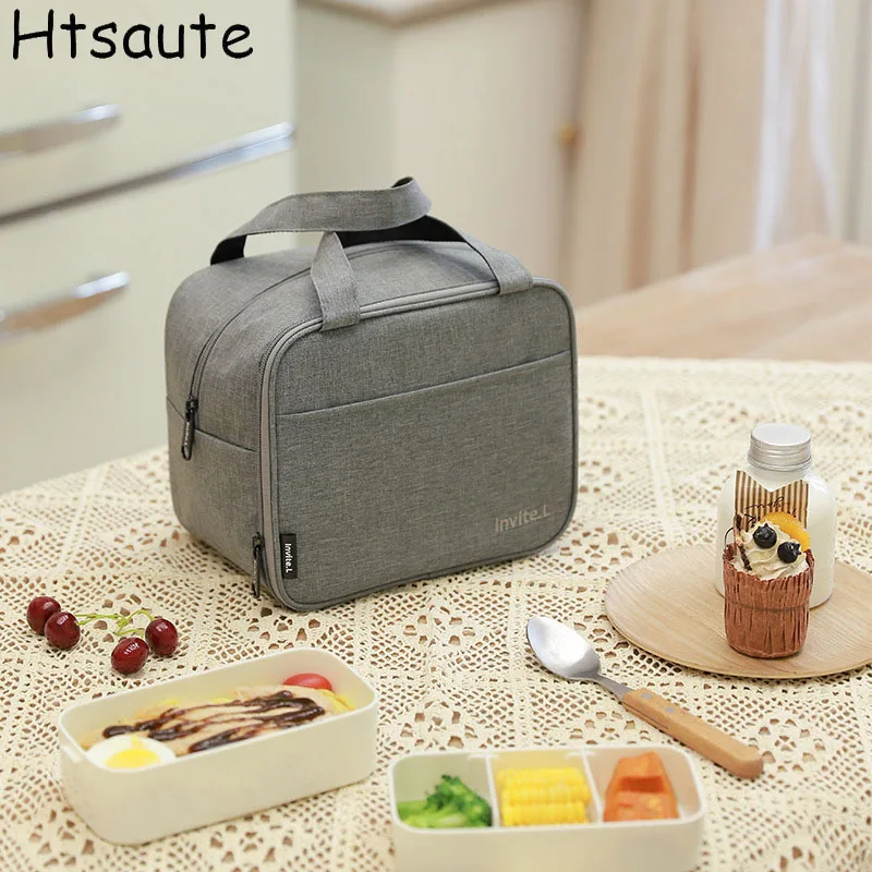 

New Tote Cooler Lunch Bags Portable Outdoor Picnic Office School Insulation Bag lunch bags for kids borsa termica