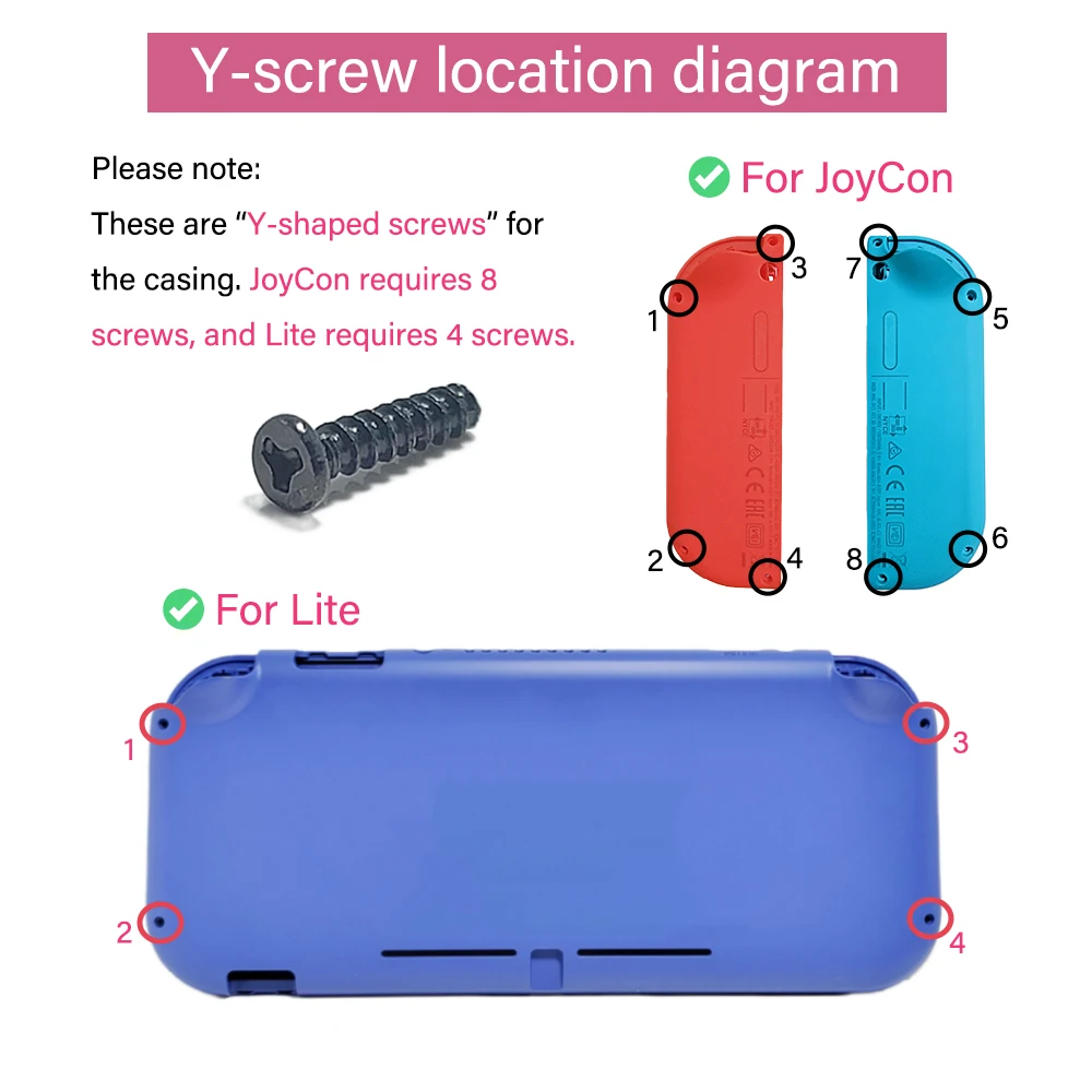 2/4/10pcs K-SILVER JS19 TMR 스위치/NS OLED JoyCon NS Lite 교체 용 전자기 조이스틱 3D 아날로그 흰색 ThumbStick