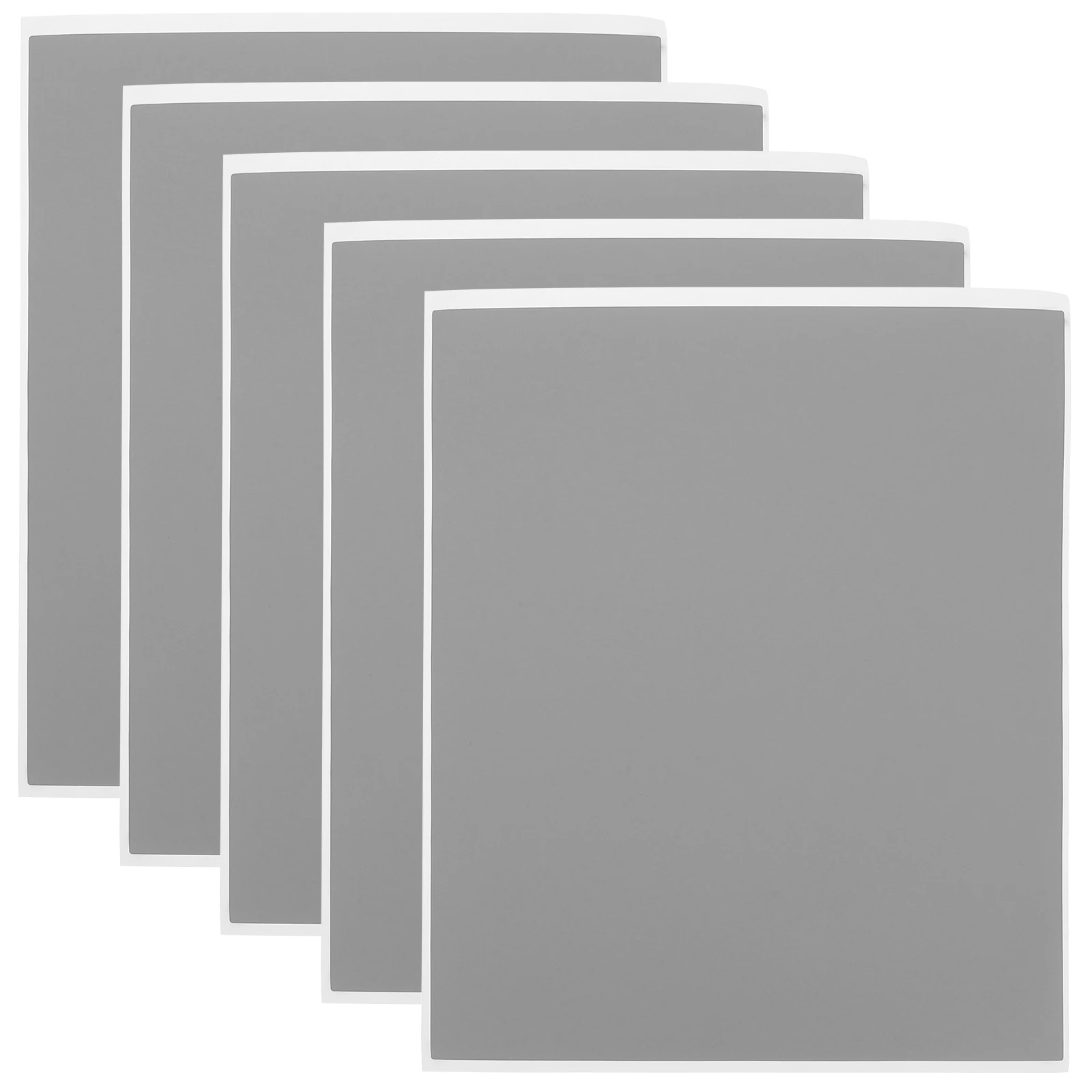 

5 Sheets Scratch Card Stickers DIY Labels Peel off Coating Paper Party Game Cards Fun Wedding Birthday Family Gathering