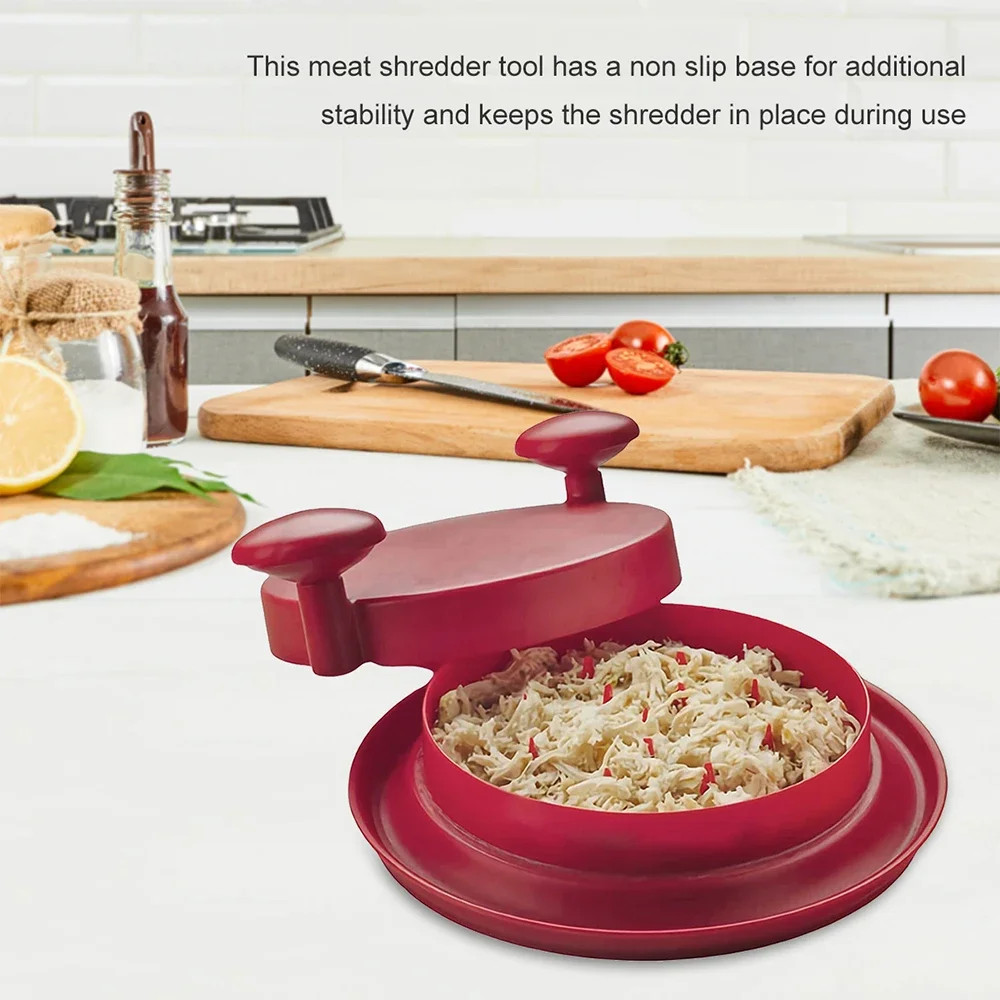 Rotating Manual Meat Chopper Tool Handle Non-Slip Base Meat Grinder with Pork Beef Chicken-Choppers-Lowest Price!