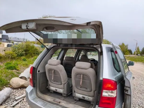 

2 шт. задних газовых упоров (амортизаторов) для Kia Carnival I UP, Kia Carnival II GQ MPV 1998-2015, для подъема задней двери багажника