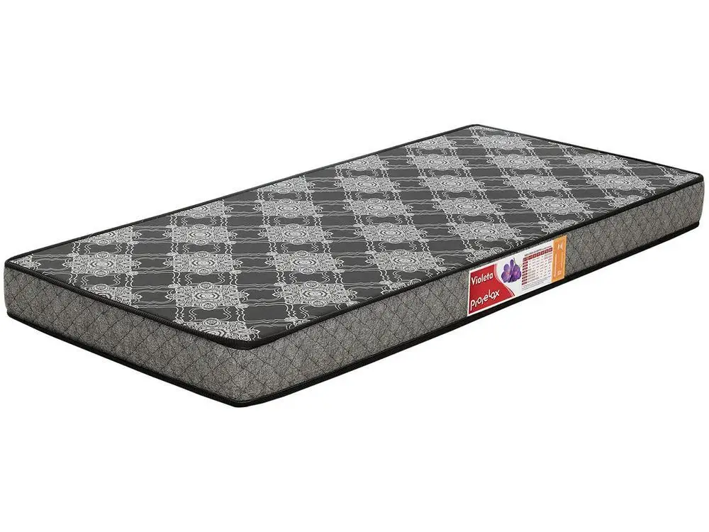 Single Mattress D-20 Foam Prorelax 12x88x188cm Violet