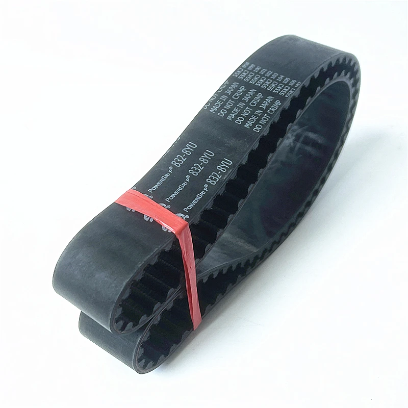 PowerGrip 8YU Arc Tooth Timing Belt Width 60mm 1384-8YU~2160-8YU Woodworking Machinery CNC Machine Tools Robots Spindle Drive