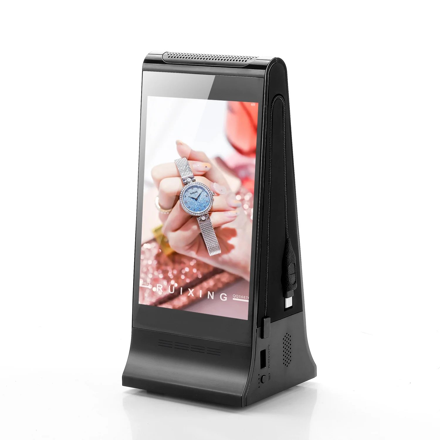 

868px RKpx30 Hot selling Battery Powered Android 8 Inch LCD Touch Screen Order Call Kiosk Digital Signage and Displays