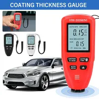 HW-300 Mini Coating Thickness Gauge Tester Auto Paint Check Car Paint Inspection Device Automotive Paint Meter Measuring Tool