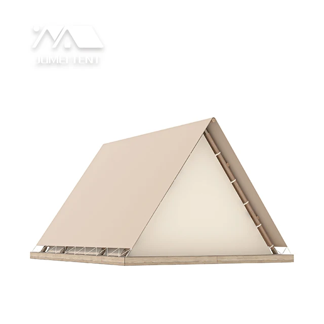 Triangle Tent A18 Safari Tent for Camping Glamping Homestay Tourist Hotel with 550g Canvas