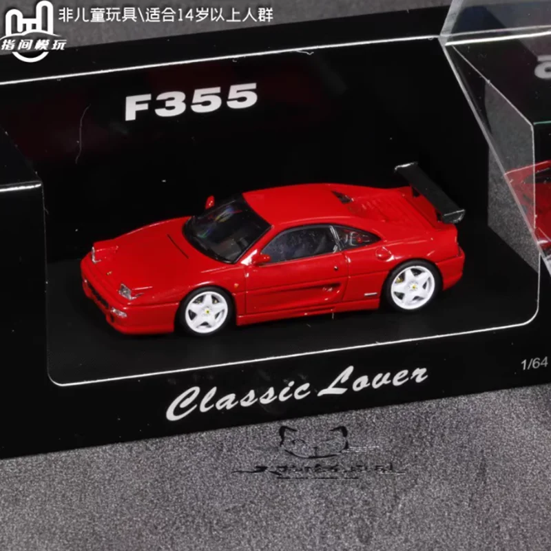 

CL 1/64 Scale F355 Challenge Alloy Simulation Metal Car Model Static Collection Decoratede Holiday Toy Souvenir Gift