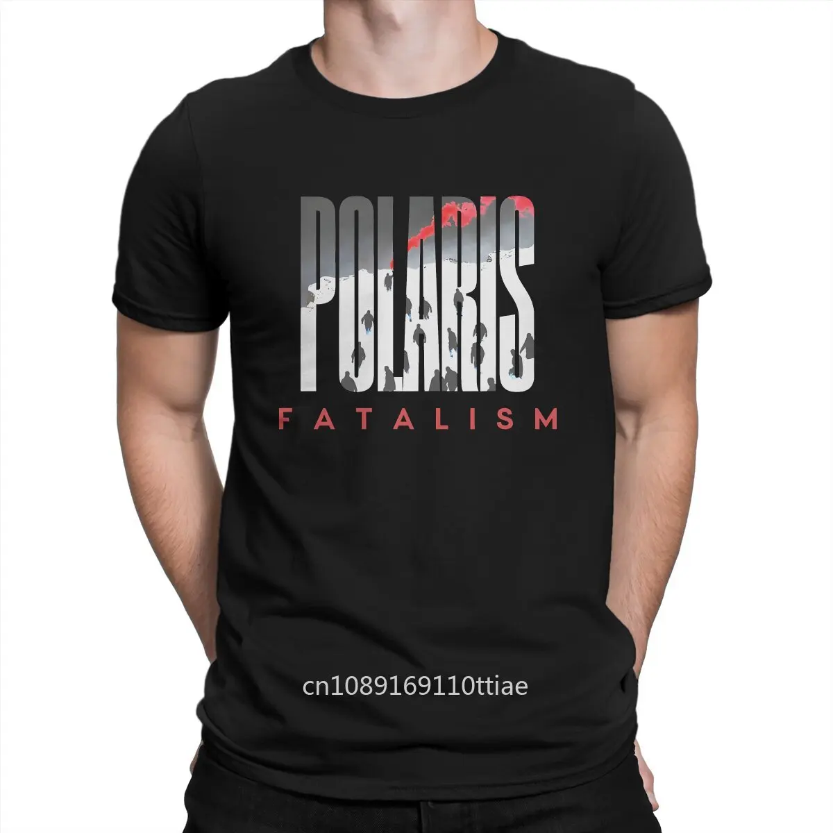 Polaris Man TShirt Inhumane Nightmare Fatalism Individuality T Shirt Graphic Streetwear Hipster