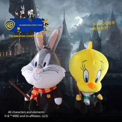 Warner 100th Anniversary Cute 20cm Looney Tunes Plush Toy Cosplay Harry Potter Magic Dress Up Bugs Bunny Trudy Plush Dolls
