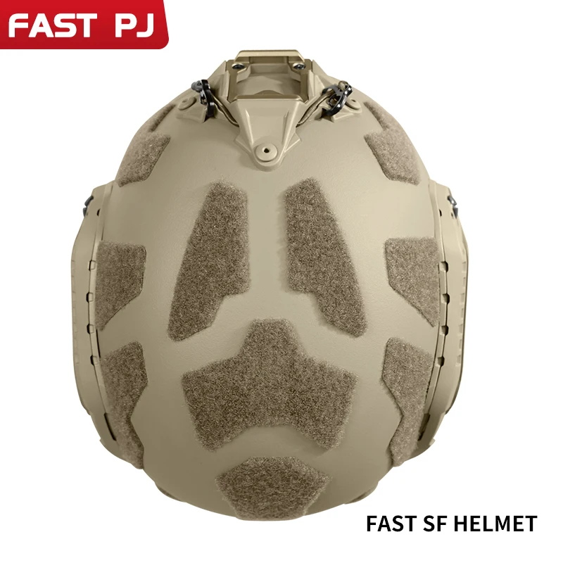 FAST Tactical Ballistic Helmet SF Ultra High Cut ABS Alloy Lightweight Special Operations Paratrooper Fan Field Helmet