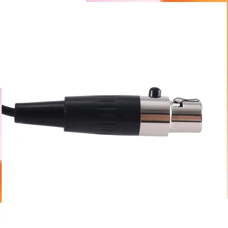 

A92Z 3X Professional Lavalier Lapel Tie Clip Condenser Microphone 4Pin Mic For Shure Bodypack 4 Pin XLR