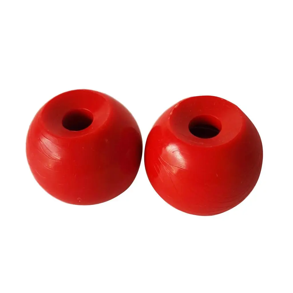 Red Control Balls Plastic Kit Rudder Handle Upgrade for Kayak Canoe Boat Dinghy Marine Use