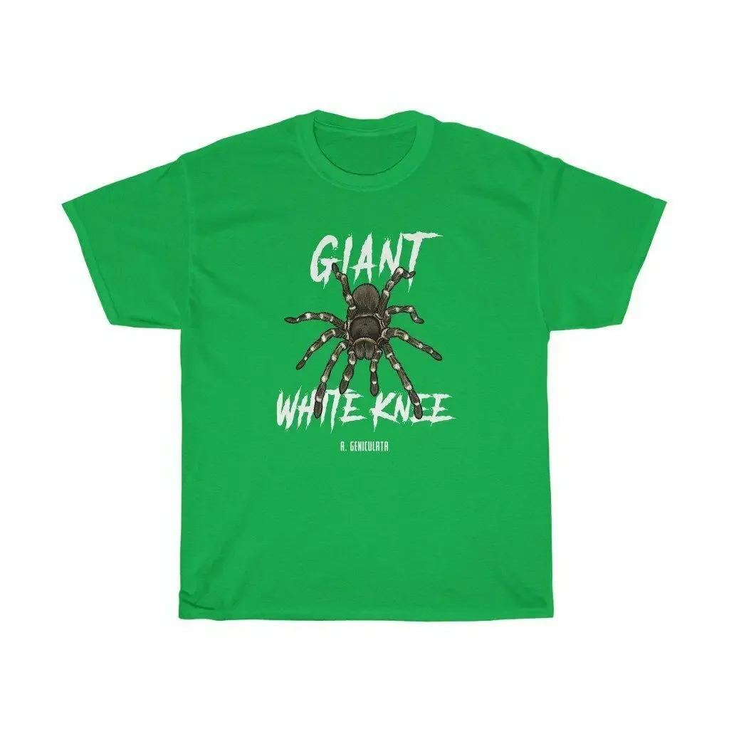 Giant White Knee Tarantula Funny Insect Spider Mens T-Shirt. Summer Cotton Short Sleeve O-Neck Unisex T Shirt New S-3XL