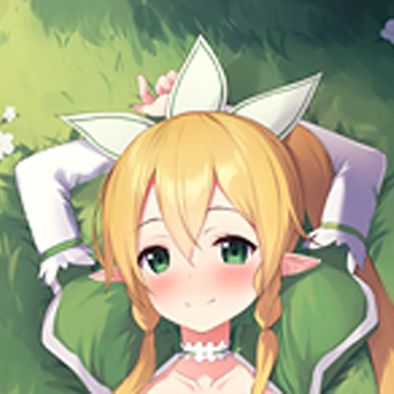 

Dakimakura Anime Pillow Cover Leafa Double Sided Print 2Way Cushion Cover Xmas Gifts