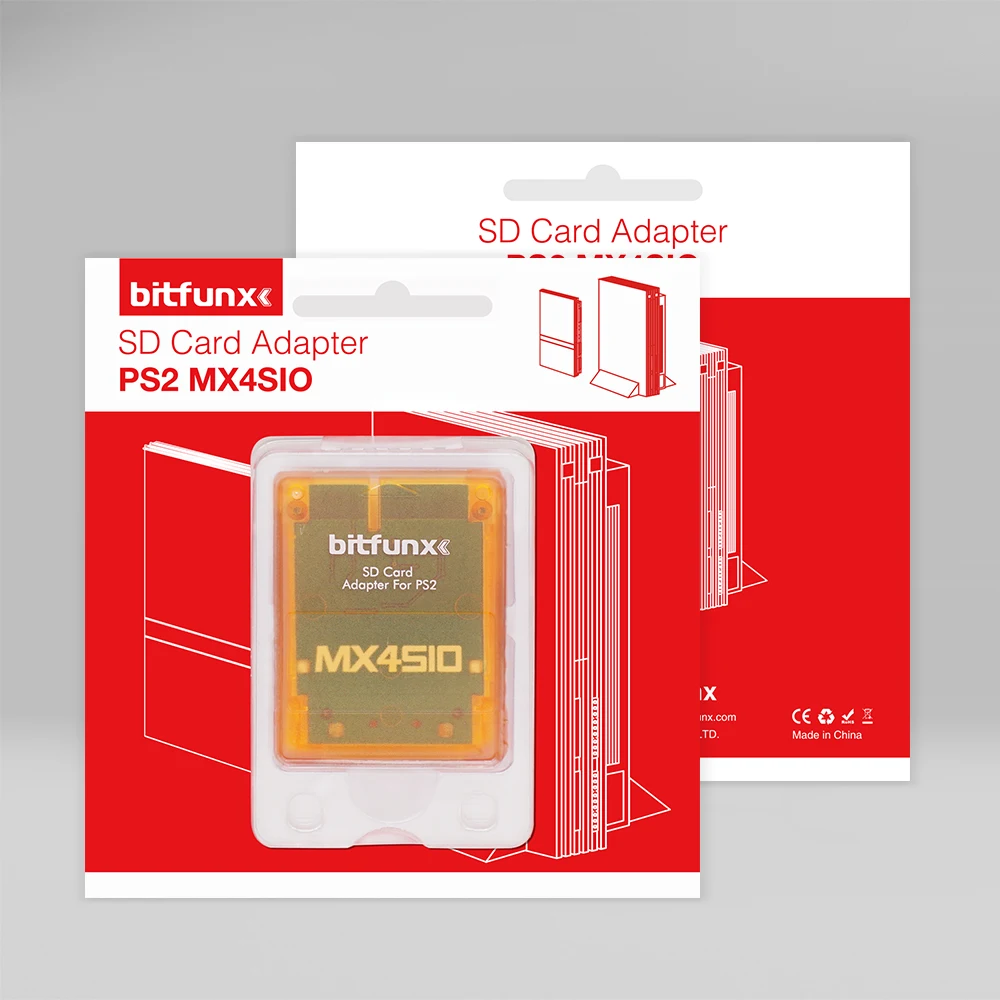 MX4SIO SIO2SD TF/SD Karte Adapter Kartenleser Adapter Für Playstation 2 PS2 Spielkonsolen Spiel Speicher Karte – Detail 10