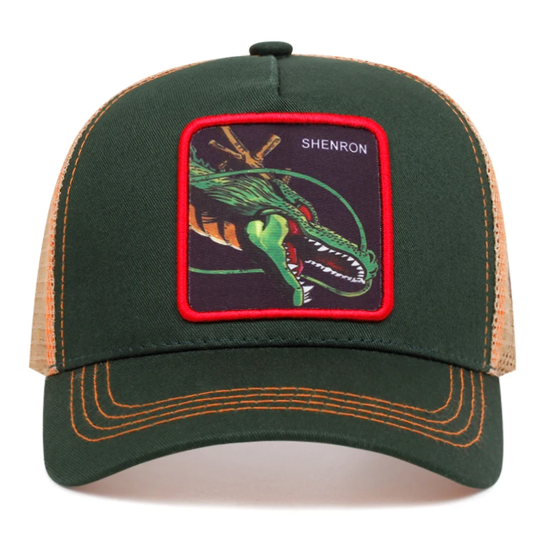 Fashion trend baseball caps men's and women's outdoor summer sun block visor American truck driver net cap cap image 2