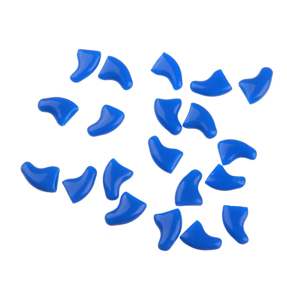 

120Pcs Pet Cat Claw Protector Size M Assorted Colors Nail Covers Safe Plastic Easy Use Furniture Protection