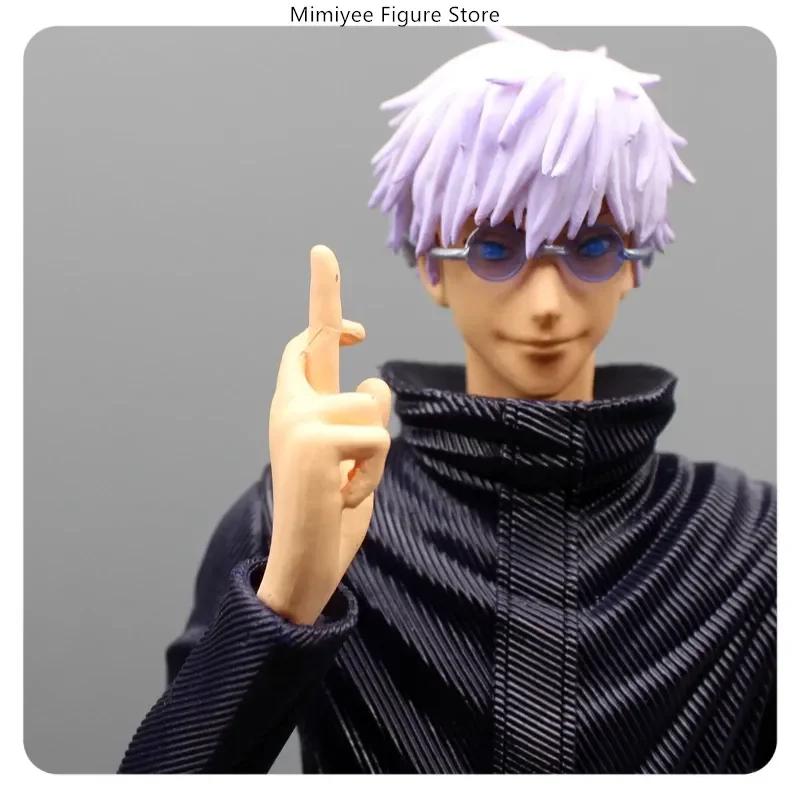 

42cm Jujutsu Kaisen Gojo Satoru Standing Position Light Figure Model Statue Boys Collection Desktop Decoration Ornament Toy Gift