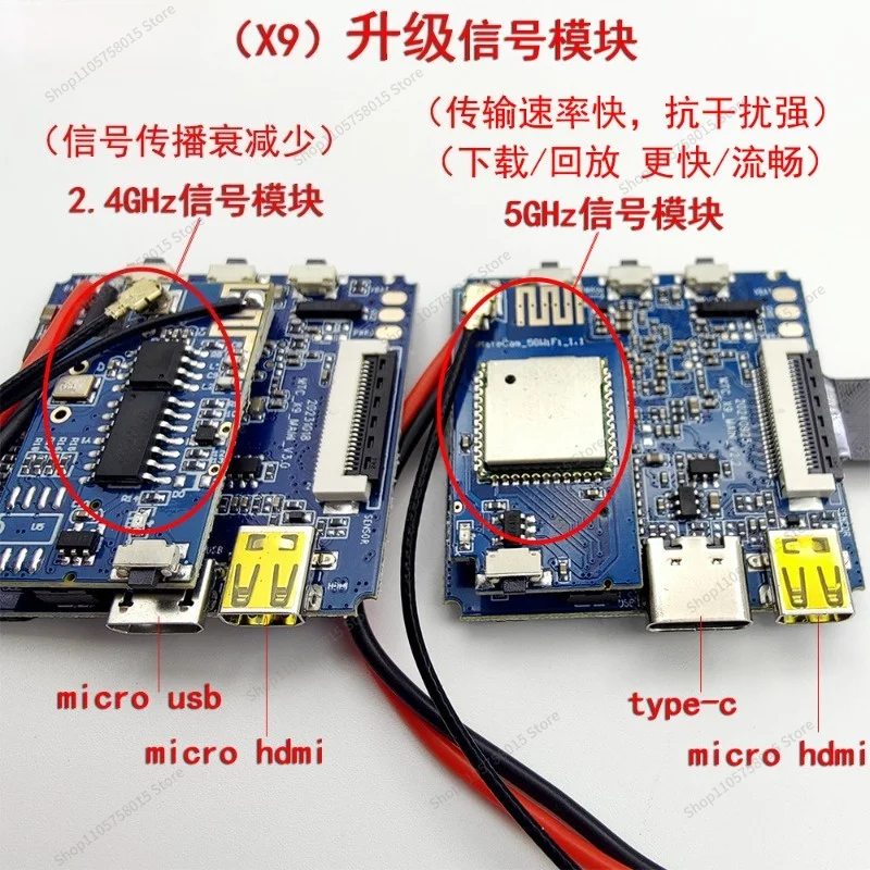 For module 5G upgraded 4K 60fps industrial camera camera camera module X9 motherboard HD 13MP with HDMI