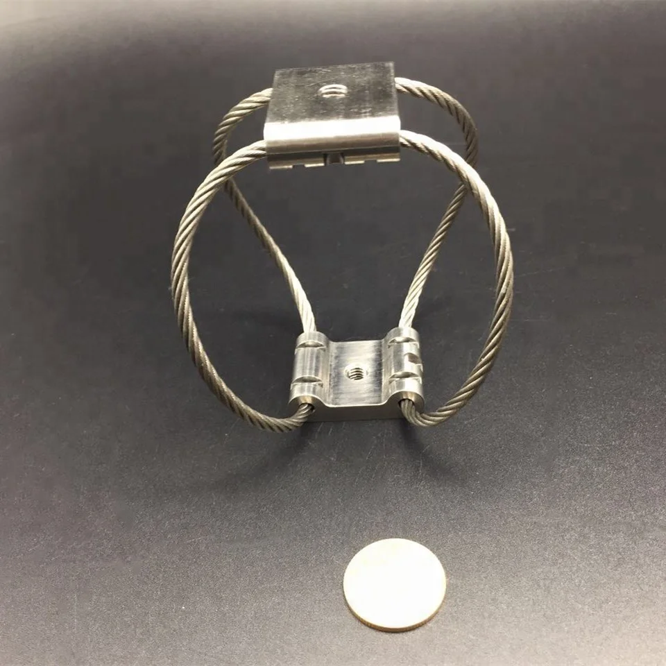 RC سيارة كاميرا جوية أنظمة الطائرة بدون طيار استقرار فيديو مشروع حماية الصدمات GR4-6.7D-A المدمجة سلك حبل المعزل