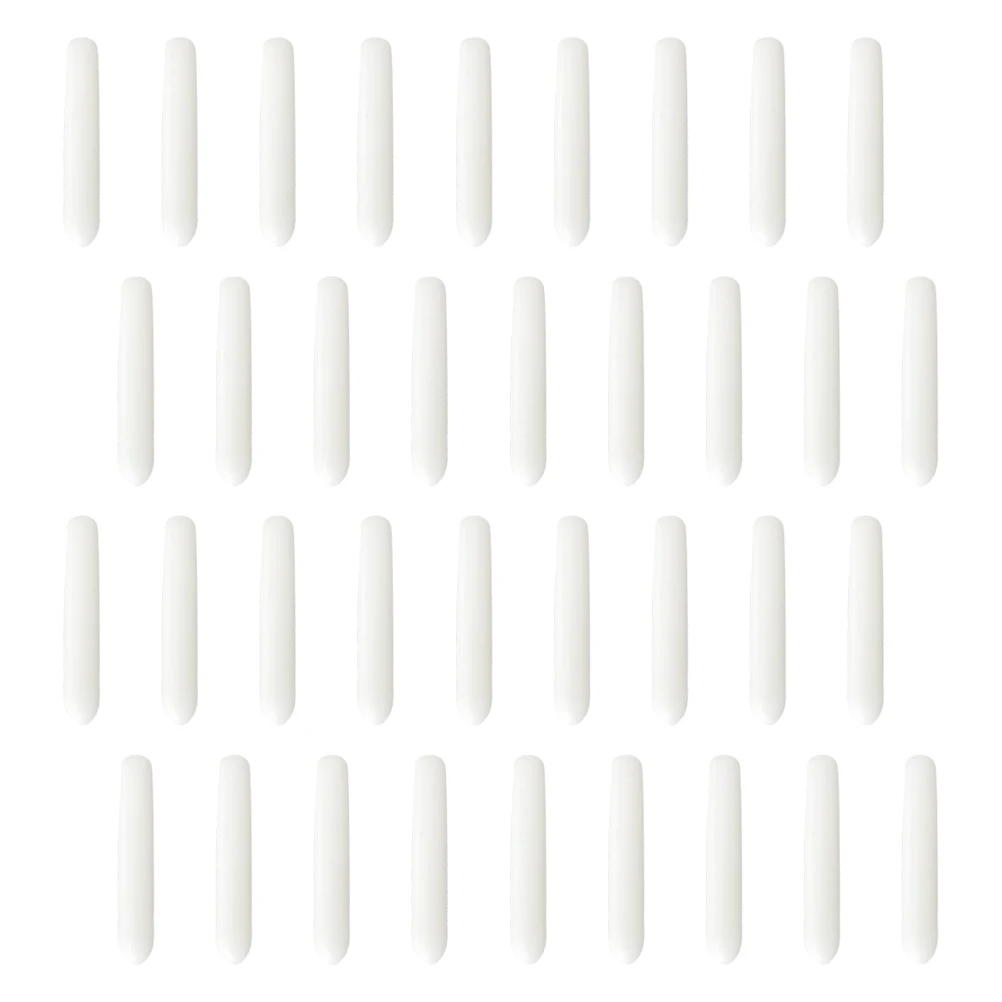 

500Pcs Round Rubber PVC End Caps Durable Screw Thread Protectors Tubing Tip Cover for Metal Chair Tips Scuff Prevention