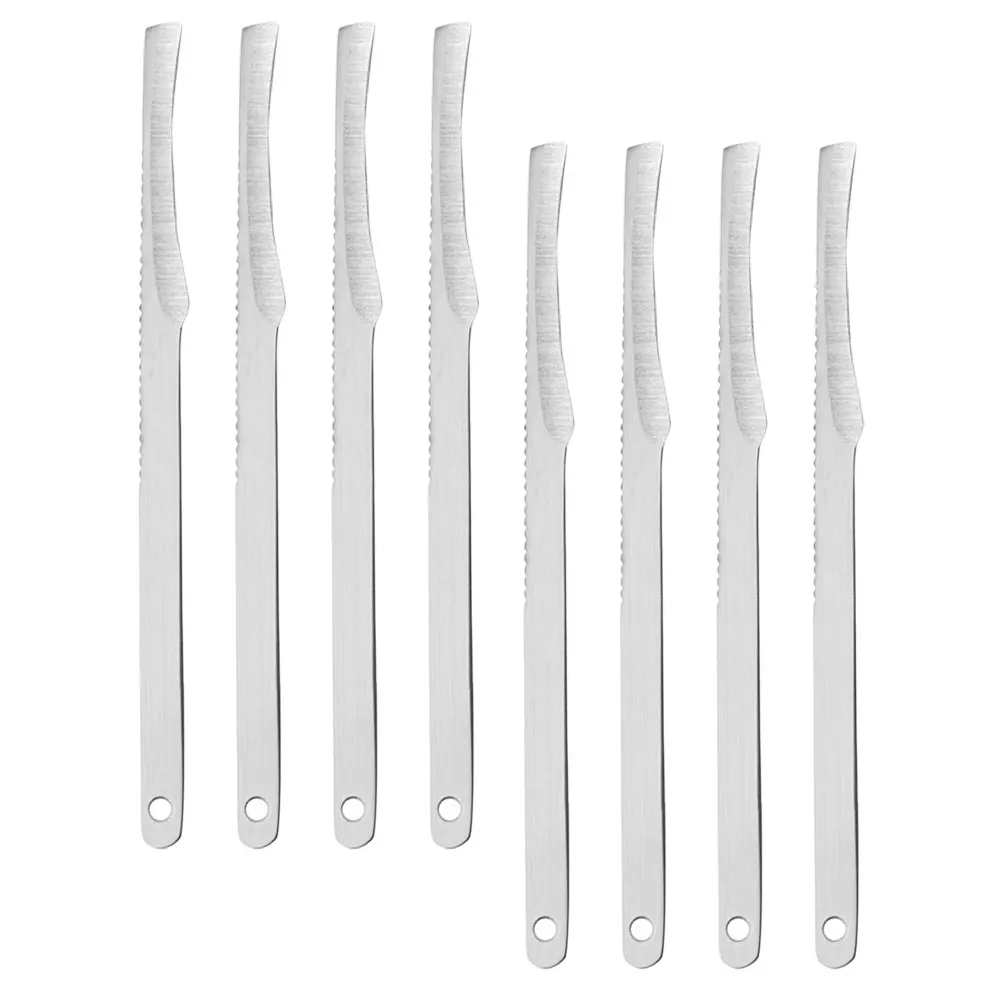

8 Pcs Tool Nail Tools Stainless Steel Foot Scraper Dead Skin File Dead Skin File Portable Calluses Remover Home Use