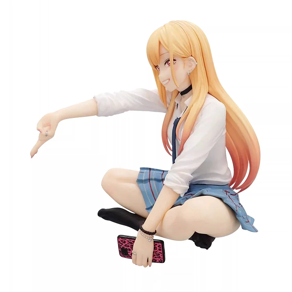 ในสต็อก FuRyu Marin Kitagawa ก๋วยเตี๋ยวเดสก์ท็อปตุ๊กตาน่ารักอะนิเมะ Action Figure ของเล่นของขวัญชุดเครื่องประดับคอลเลกชัน