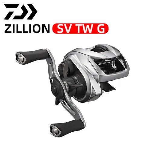 DAIWA ZILLION SV TW G Original New Baitcasting Fishing Reels Low Profile Baitcasting reel 6.3 / 7.1 / 8.5 International Version