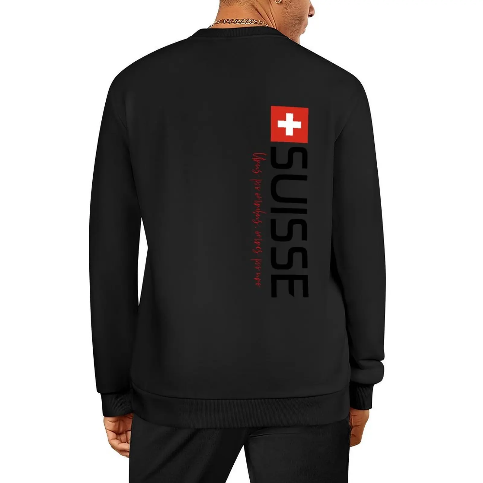 

Swiss Fan Pullover winter clothes blouse anime clothes tracksuits oversize sweatshirts