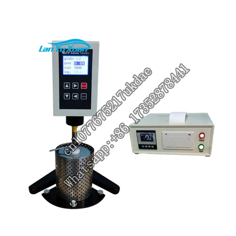 25 mPas-107 mPas Brookfield Rotational Viscometer for Medium Viscosity Fluids Asphalt Viscosity ASTM D4402 ASTM D445