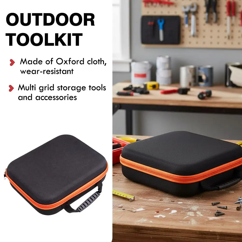 Portable Tools Box Multi-Purpose Storage Electric Drill Tool Kit Wrench Screwdriver Garden Bag Fishing Tools Organizer Box ﻿