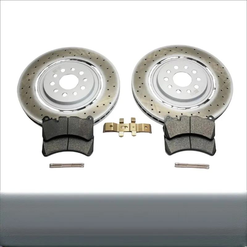 For Maserati Ghibli SQ4 Quattroporte AWD Front Brake Pads & Rotors OEM 670030936 670007374 670030935 673010331 980139070