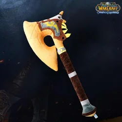 Genuine Blizzard World Of Warcraft Light Casting Blood Roar Plush Weapon Game Periphery Gift