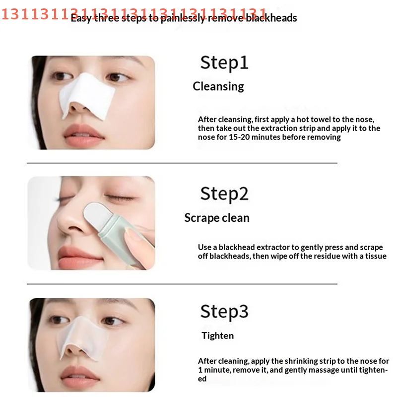 1 قطعة للأنف والوجه الجلد المسام الأنظف أدوات العناية بالبشرة للنساء دليل التطهير العميق الرؤوس السوداء والرؤوس البيضاء أداة إزالة الصواميل #3