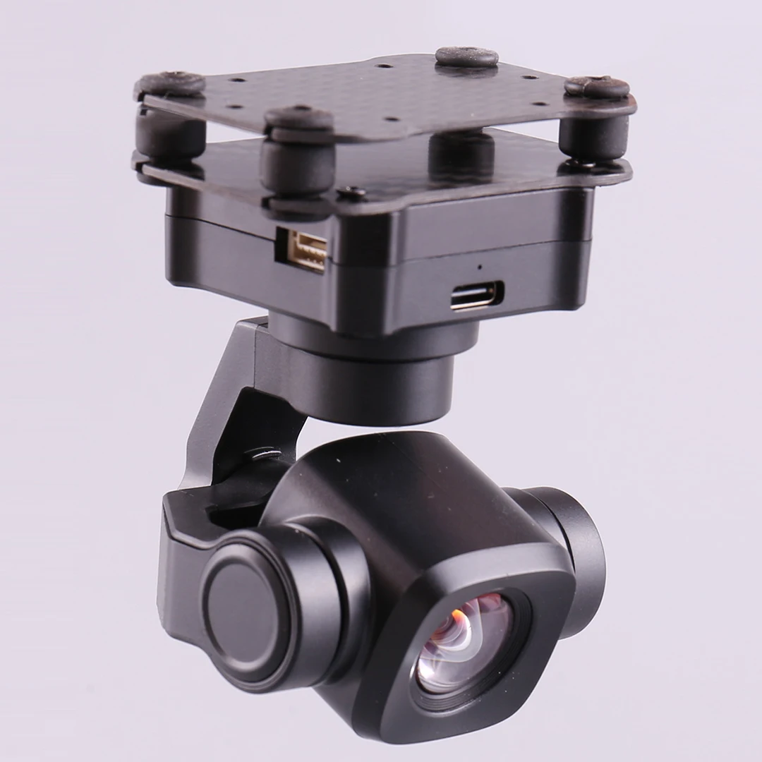 SIYI A8mini 4K PTZ 카메라 드론 FPV 포드 부하 AI 6배 줌 야간 투시경