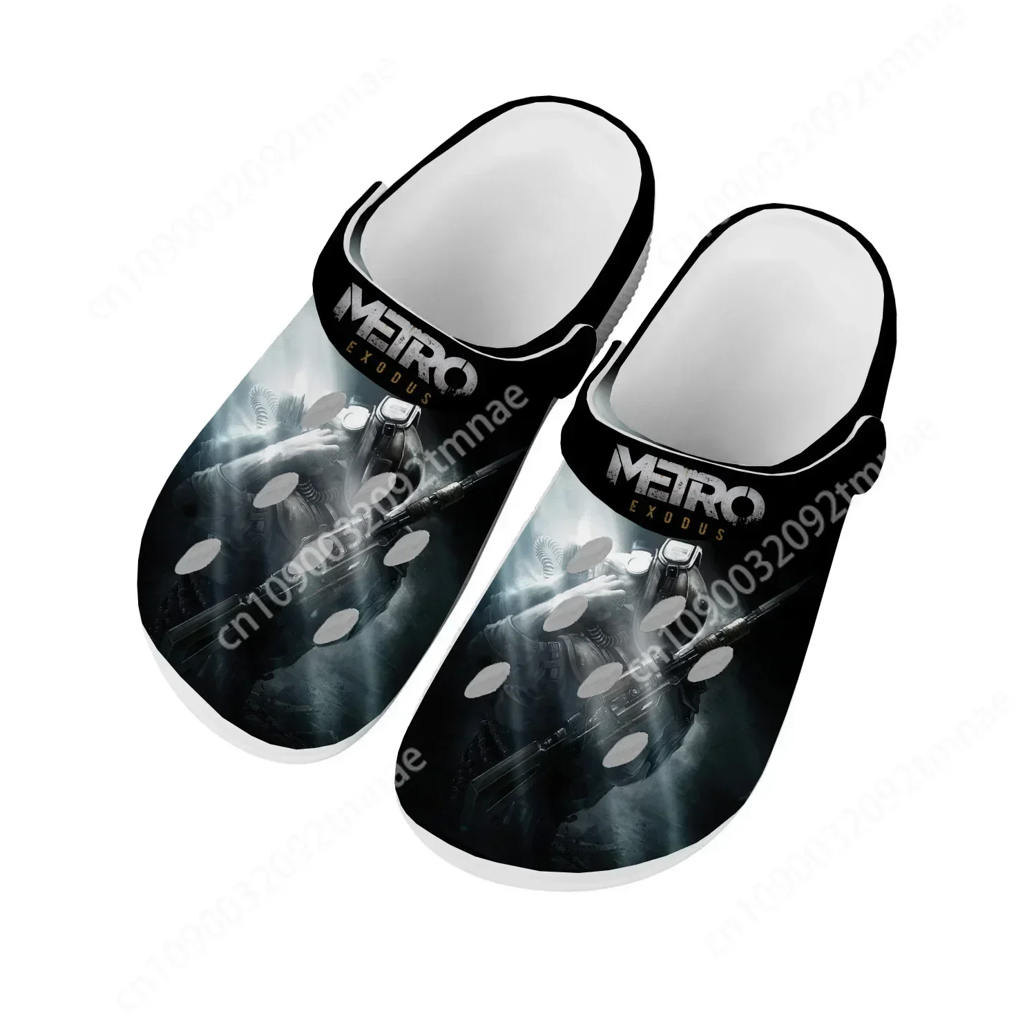 

Metro Exodus Home Clogs Cartoon Game Mens Womens Youth Boys Girls Sandals Shoes Garden Custom Made Shoes Beach Hole Slippers