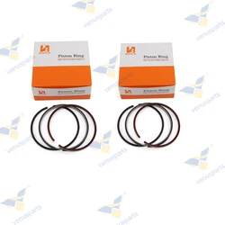 2-cylinder 64mm For Kubota Z402 D662 Engine Piston Ring 64*1.5HK+1.5+3 64*2HK+1.5+3