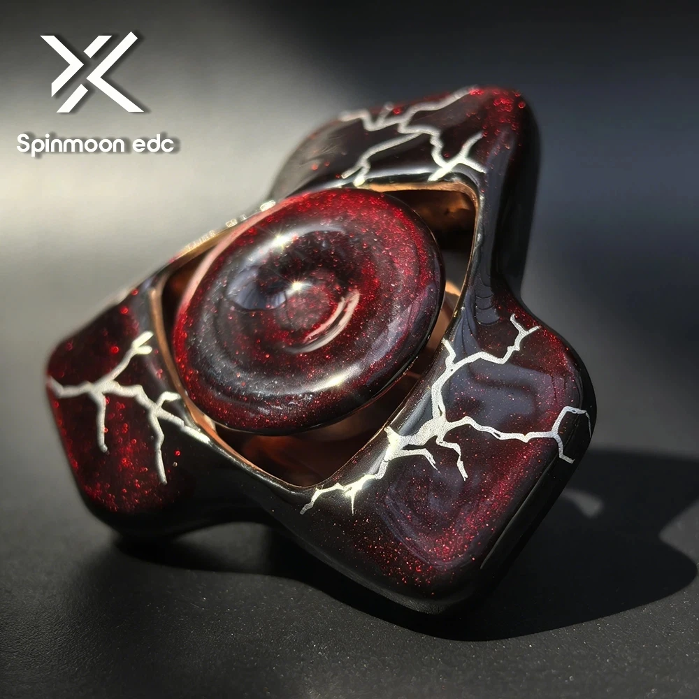 

Б/у спиннер Spinmoon EDC: Медный, с кристаллами, трехлопастной, для снятия стресса