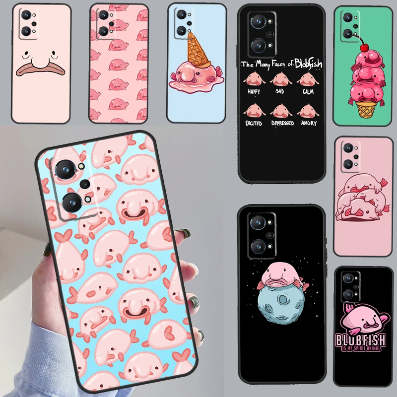 Blobfish For OPPO Realme C55 C35 C33 C31 C30 C25 C21Y C11 GT Neo 5 3T 2T Realme 10 9 11 Pro Plus Case