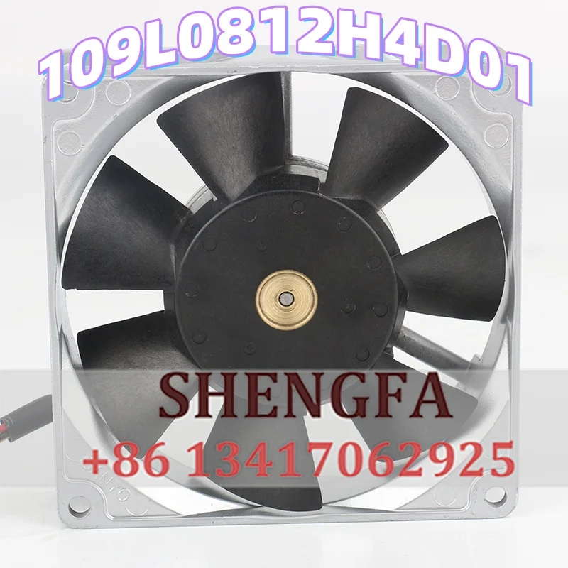 Sanyo 5V 24V 48V 8025 80X80X25MM 8CM Speed measurement Aluminum frame server 109L0812H4D01 Cooling fan DC 12V 0.18A