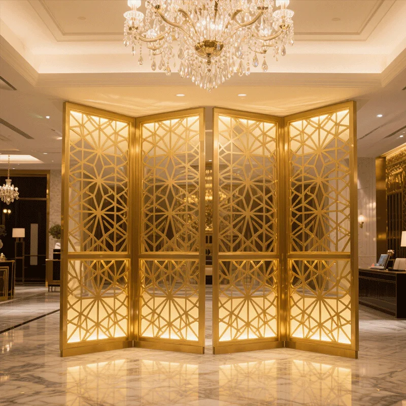 

Customizable stainless steel room partition ceiling metal partition