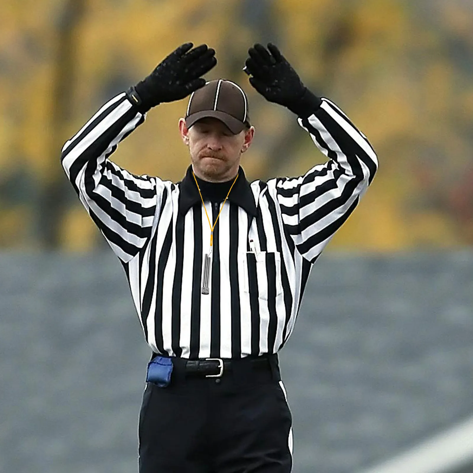 

Набор из 1 шт. металлических двухтональных свистков из нержавеющей стали: громкий, для судей, экстренных ситуаций, выживания, спорта, портативный, для походов и кемпинга