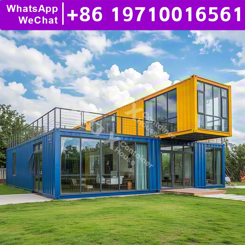 

Cabin Steel Fireproof Materials Energy Efficient Educational Facility Tiny Homes Flat Pack Home Anti Rust Mobile Custom Interior