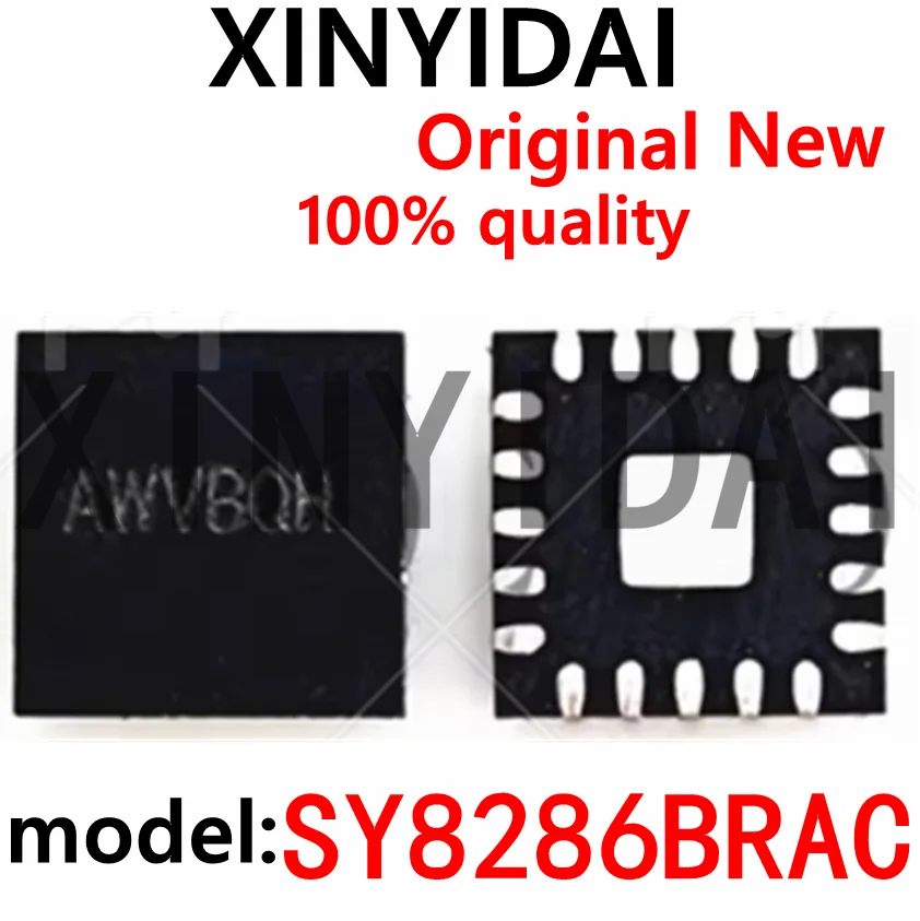 5-10PCS Brand new original stock SY8286BRAC SY8286B AWV5QB AWV5 Printing Wire AWV QFN20 Voltage 3V