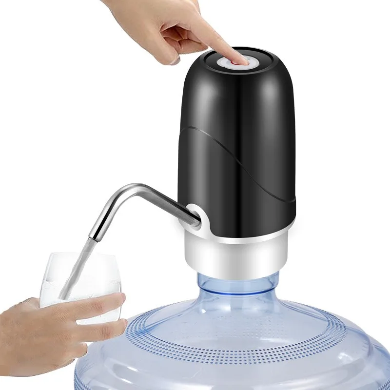 Wireless Wasser Flasche Pump19 Liter Wasser Dispenser USB Aufladbare Elektrische Wasserpumpe Tragbare Automatische Trinken Pumpe Flasche