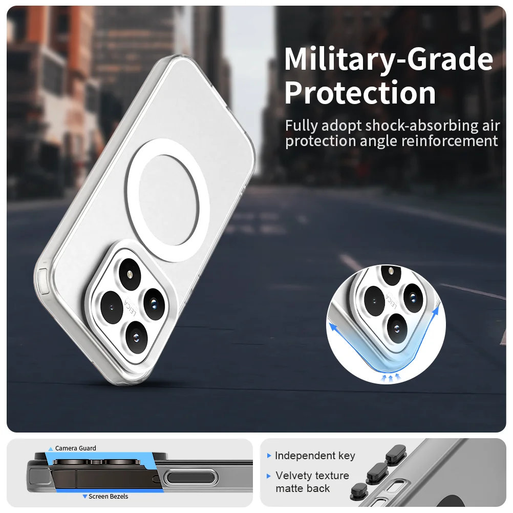 جراب هاتف Xiaomi 17 17 Pro 17 ProMax رفيع مقاوم للسقوط ومضاد للصدمات ومضاد لبصمات الأصابع