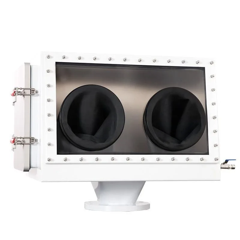 Vacuum Glove Box Anhydrous and Oxygen Chemical Biomedical Inert Gas Protected Stainless Steel Laboratory Operation Box